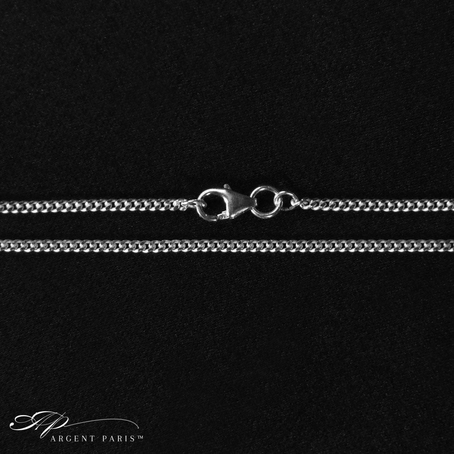 Bracelet en argent 925 mailles gourmette