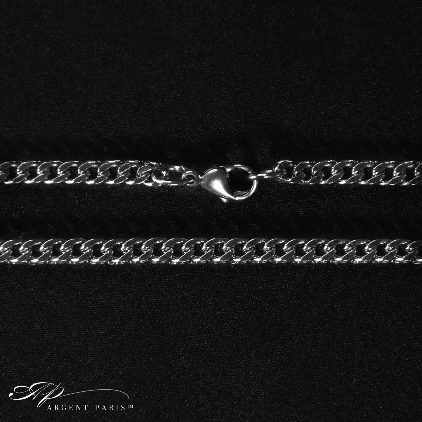 bracelet en argent mailles franco