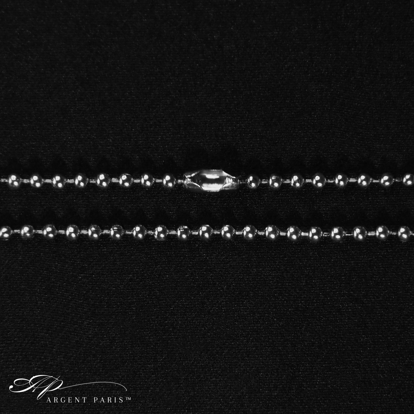 Bracelet en argent mailles à boules